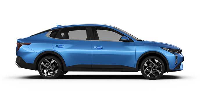 Kia K3 sedan azul